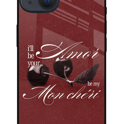 Velvet Cherry iPhone 13 Mini Glass Case