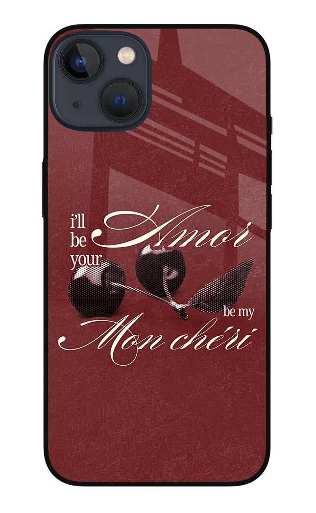 Velvet Cherry iPhone 13 Mini Glass Case