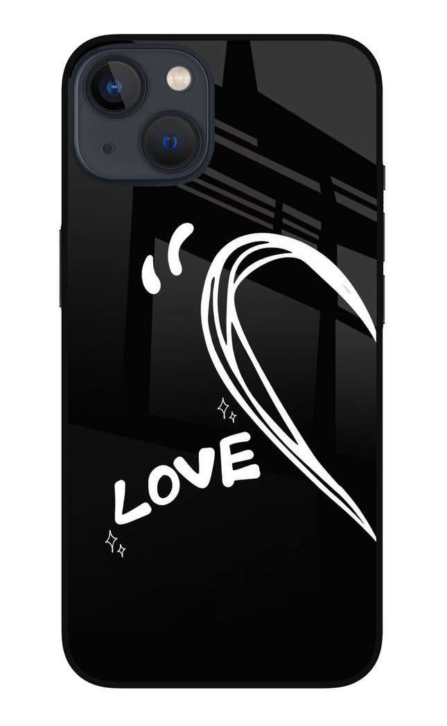 Love Line iPhone 13 Mini Glass Case