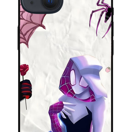 Gwen Verse iPhone 13 Mini Glass Case