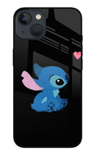 Stitch Crush iPhone 13 Mini Glass Case