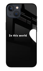 This World iPhone 13 Mini Glass Case