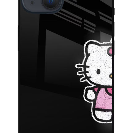 Kitty Charm iPhone 13 Mini Glass Case
