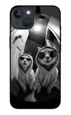 Hood Cats iPhone 13 Mini Glass Case