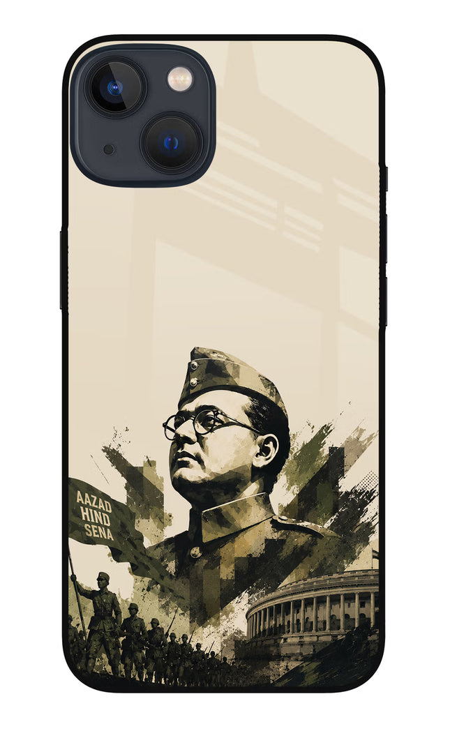 Netaji Rising iPhone 13 Mini Glass Case