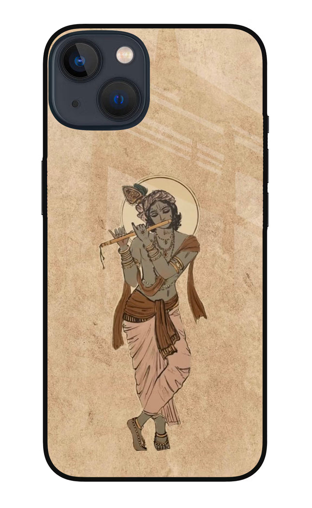 Krishna iPhone 13 Mini Glass Case