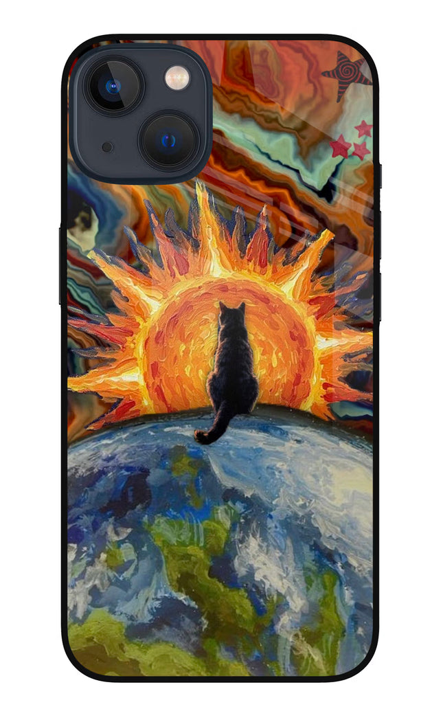 Sunrise Beyond iPhone 13 Mini Glass Case