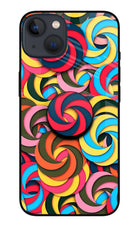 Spiral Pattern iPhone 13 Mini Pop Case by Casekaro