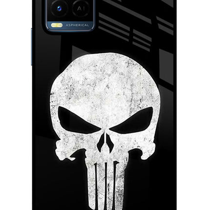 Punisher Skull Vivo Y21/Y21s/Y33s Glass Case