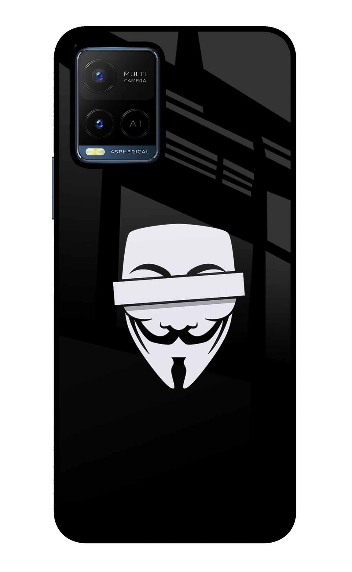 Anonymous Face Vivo Y21/Y21s/Y33s Back Cover