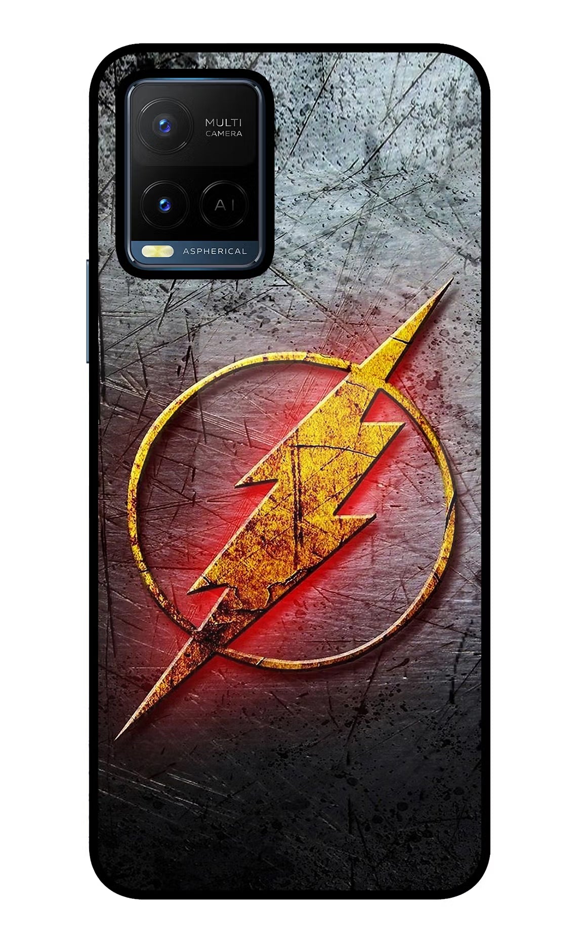 Flash Vivo Y21/Y21s/Y33s Glass Case Back Cover by Casekaro
