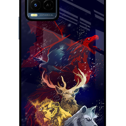 Game Of Thrones Vivo Y21/Y21s/Y33s Glass Case
