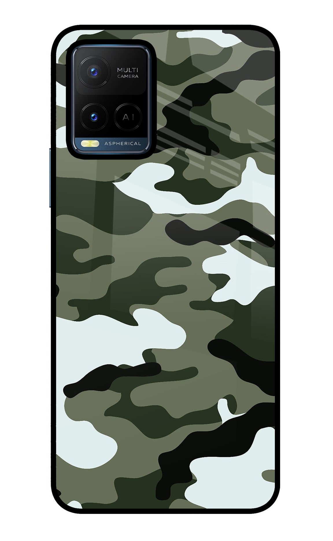 Camouflage Vivo Y21/Y21s/Y33s Back Cover