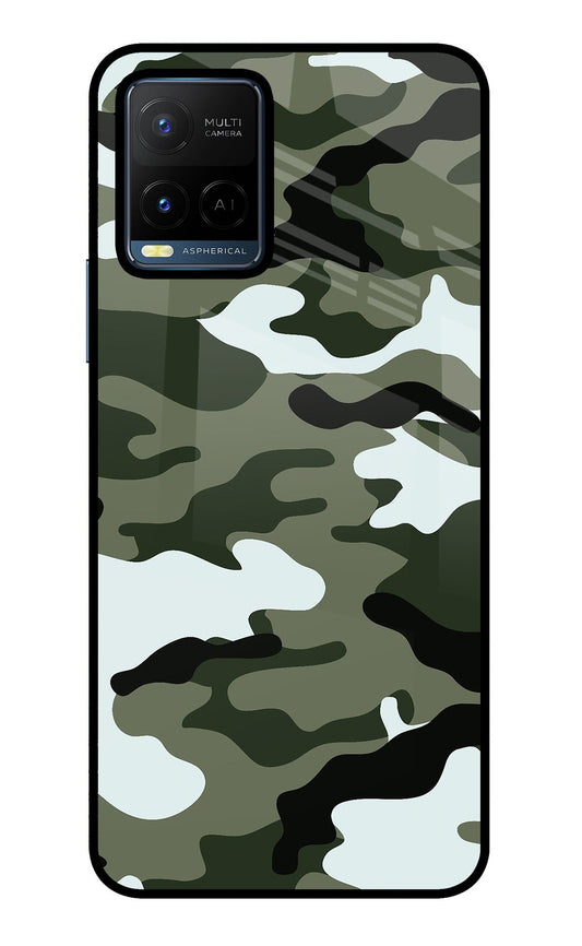 Camouflage Vivo Y21/Y21s/Y33s Glass Case