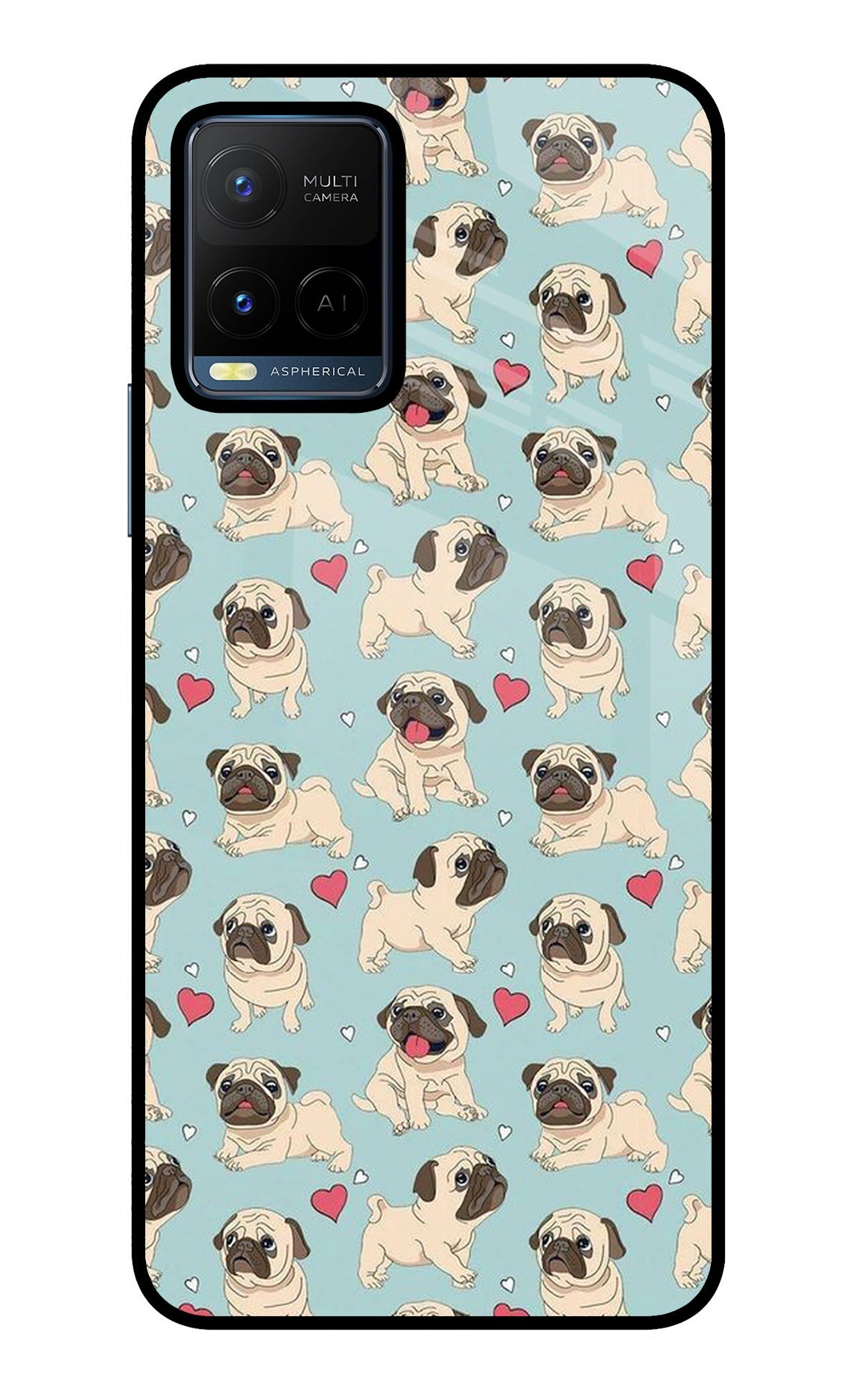 Pug Dog Vivo Y21/Y21s/Y33s Back Cover