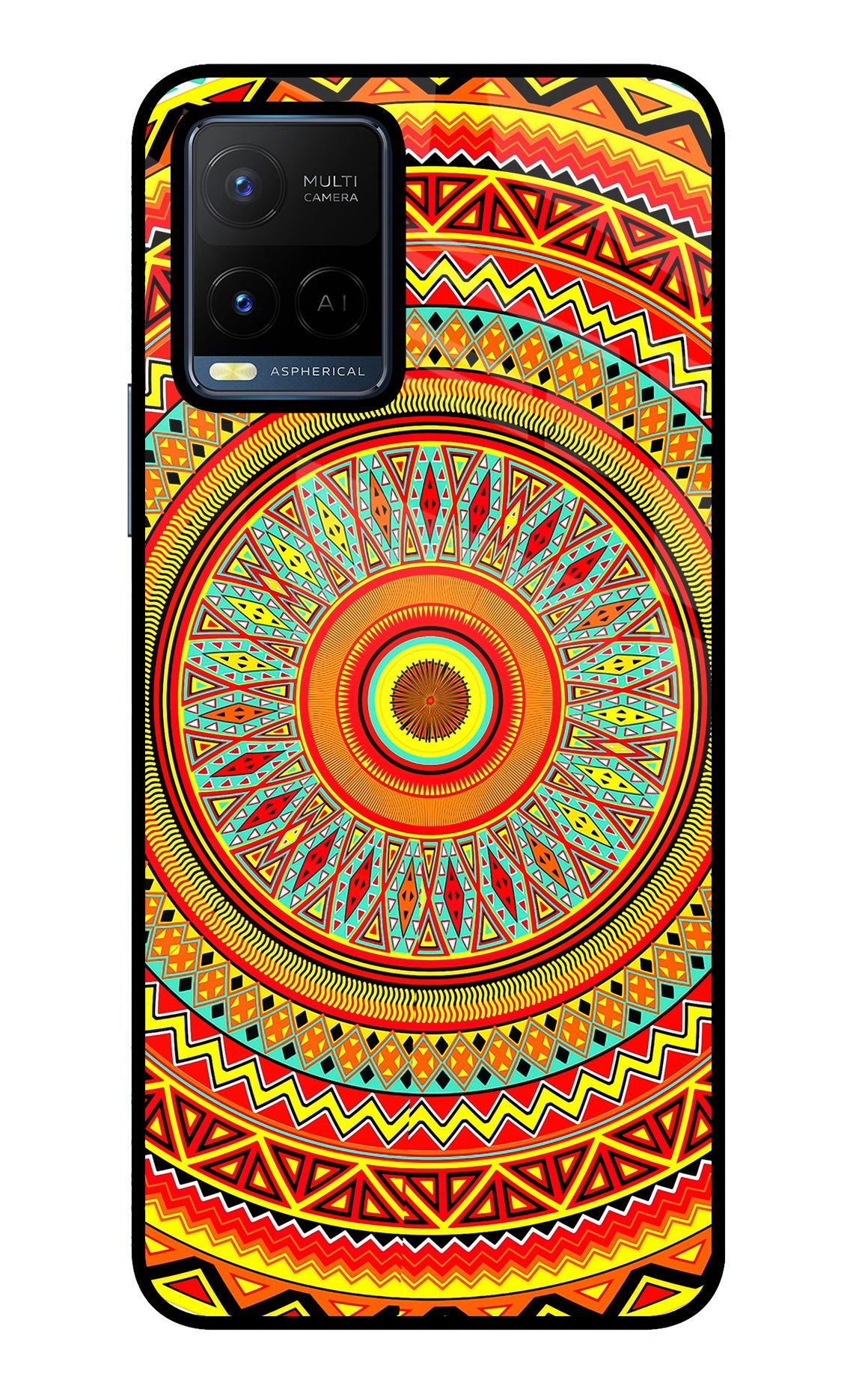 Mandala Pattern Vivo Y21/Y21s/Y33s Back Cover