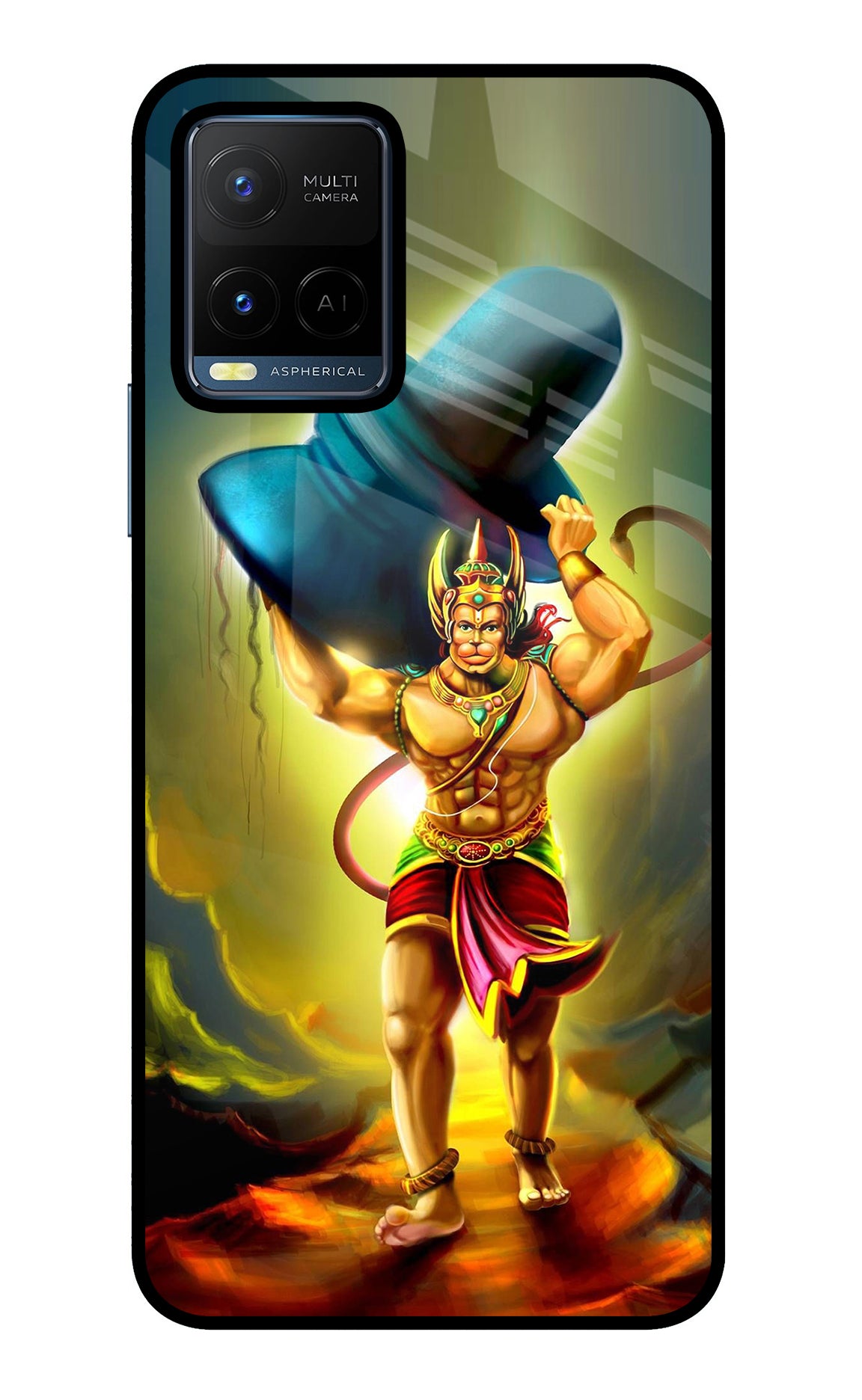 Lord Hanuman Vivo Y21/Y21s/Y33s Back Cover