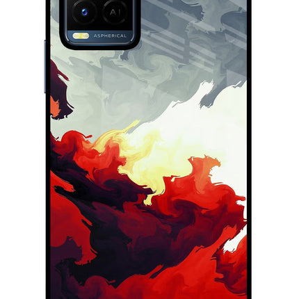 Fire Cloud Vivo Y21/Y21s/Y33s Glass Case