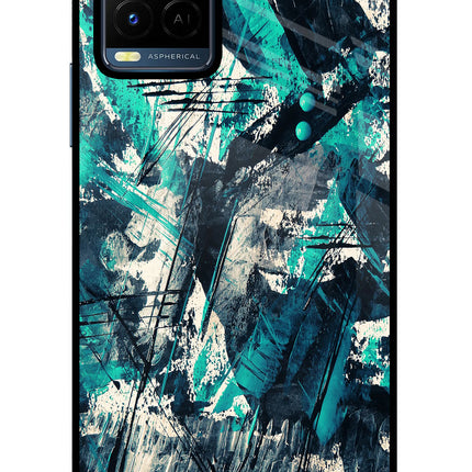 Artwork Vivo Y21/Y21s/Y33s Glass Case Back Cover by Casekaro