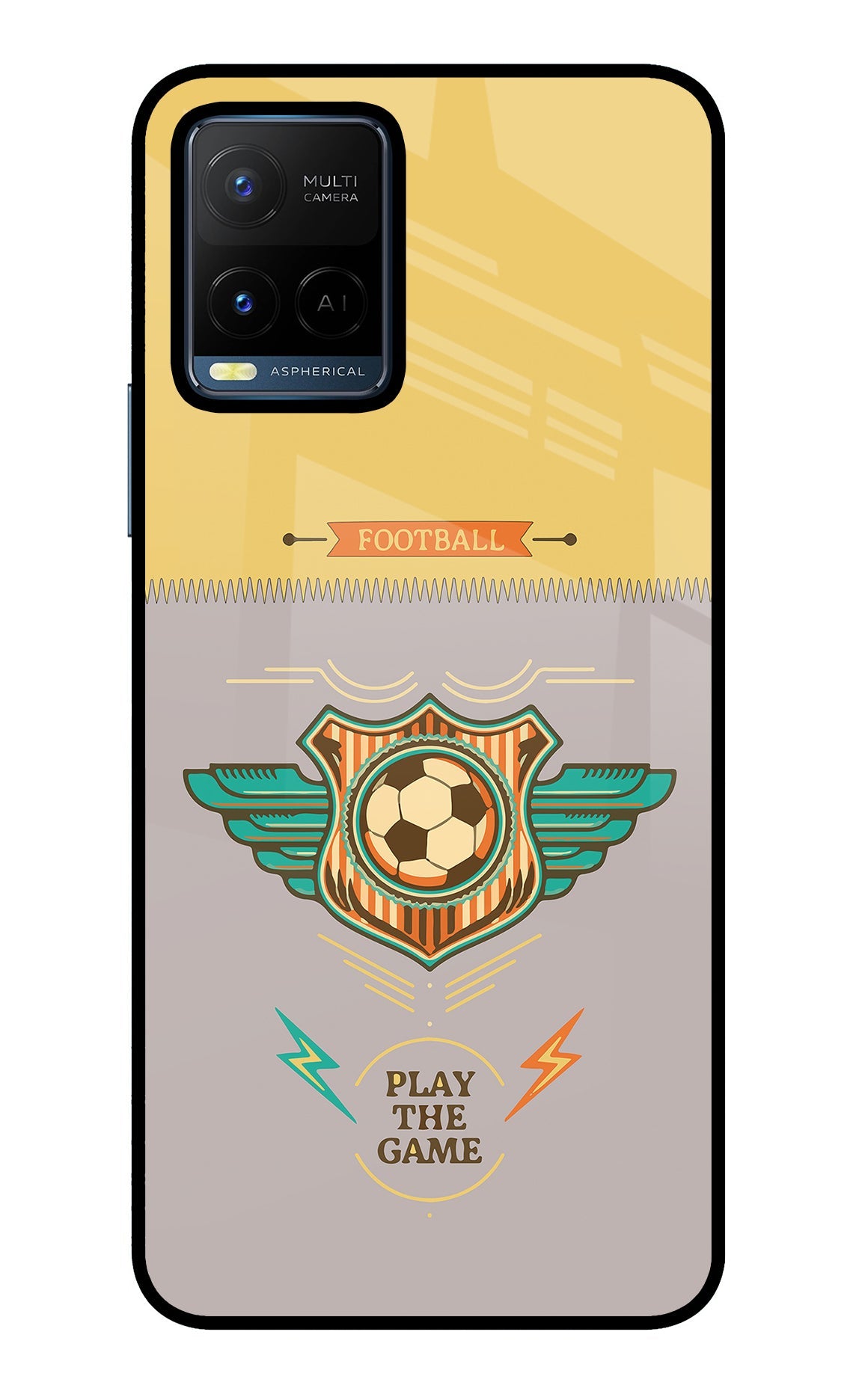 Football Vivo Y21/Y21s/Y33s Back Cover