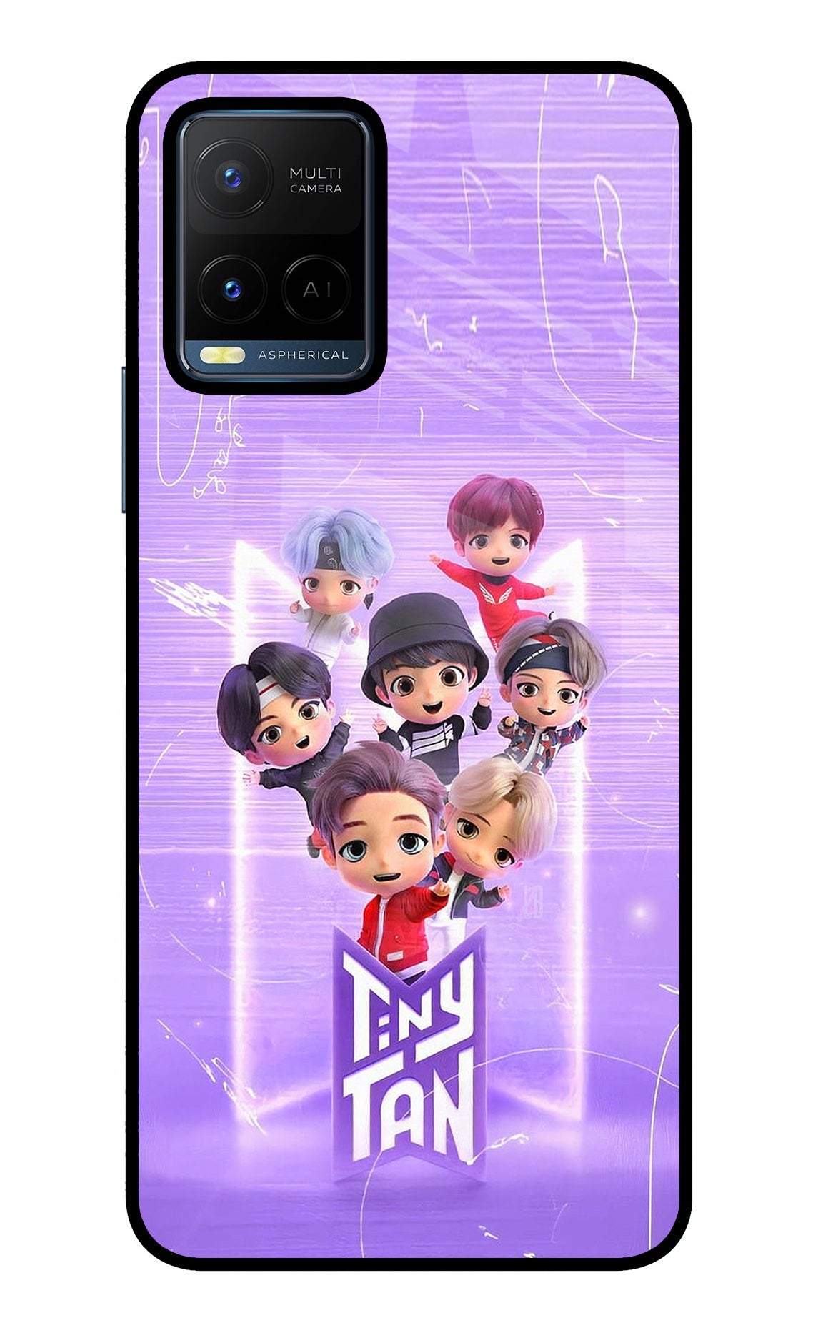 BTS Tiny Tan Vivo Y21/Y21s/Y33s Back Cover