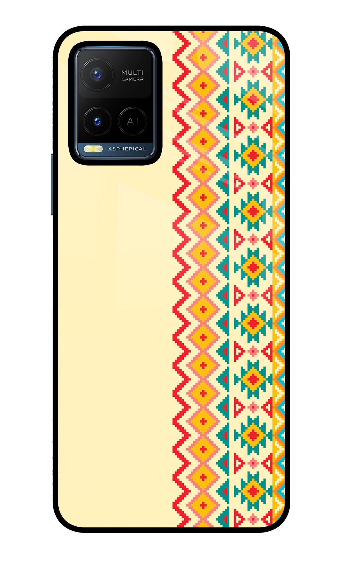 Ethnic Seamless Vivo Y21/Y21s/Y33s Back Cover