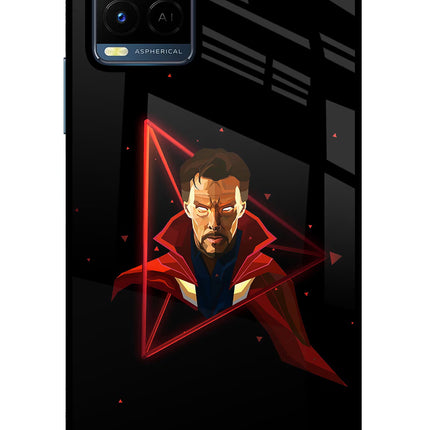 Doctor Ordinary Vivo Y21/Y21s/Y33s Glass Case Back Cover by Casekaro
