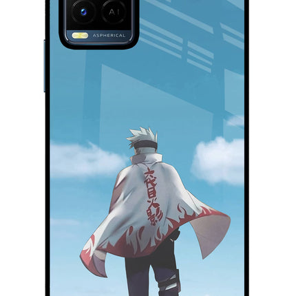Kakashi Vivo Y21/Y21s/Y33s Glass Case Back Cover by Casekaro