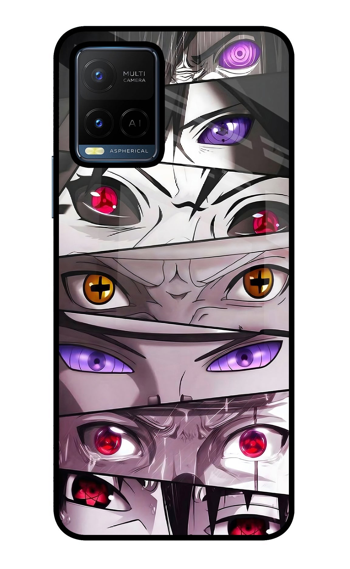 Naruto Anime Vivo Y21/Y21s/Y33s Glass Case