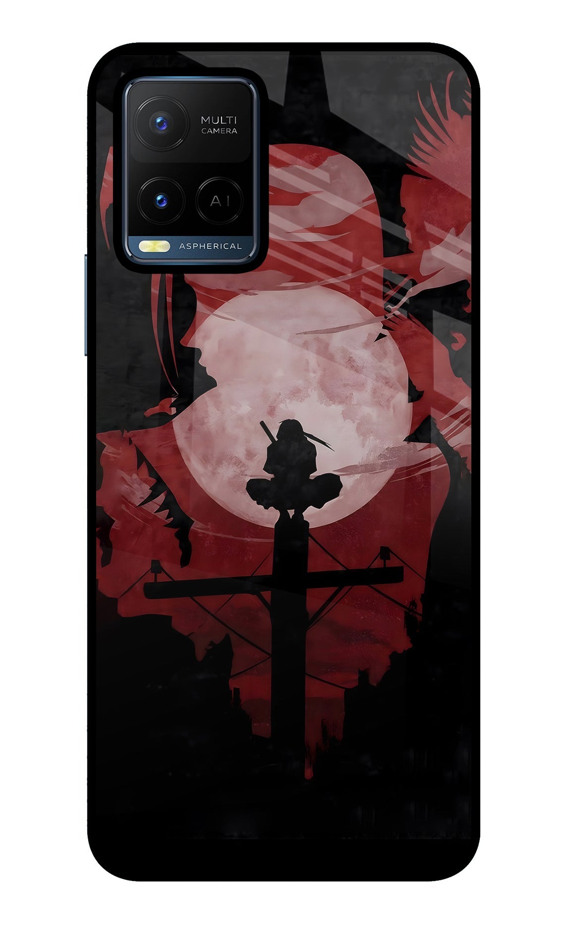 Naruto Anime Vivo Y21/Y21s/Y33s Glass Case