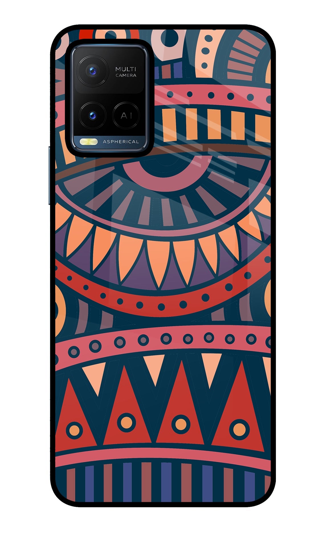 African Culture Design Vivo Y21/Y21s/Y33s Back Cover