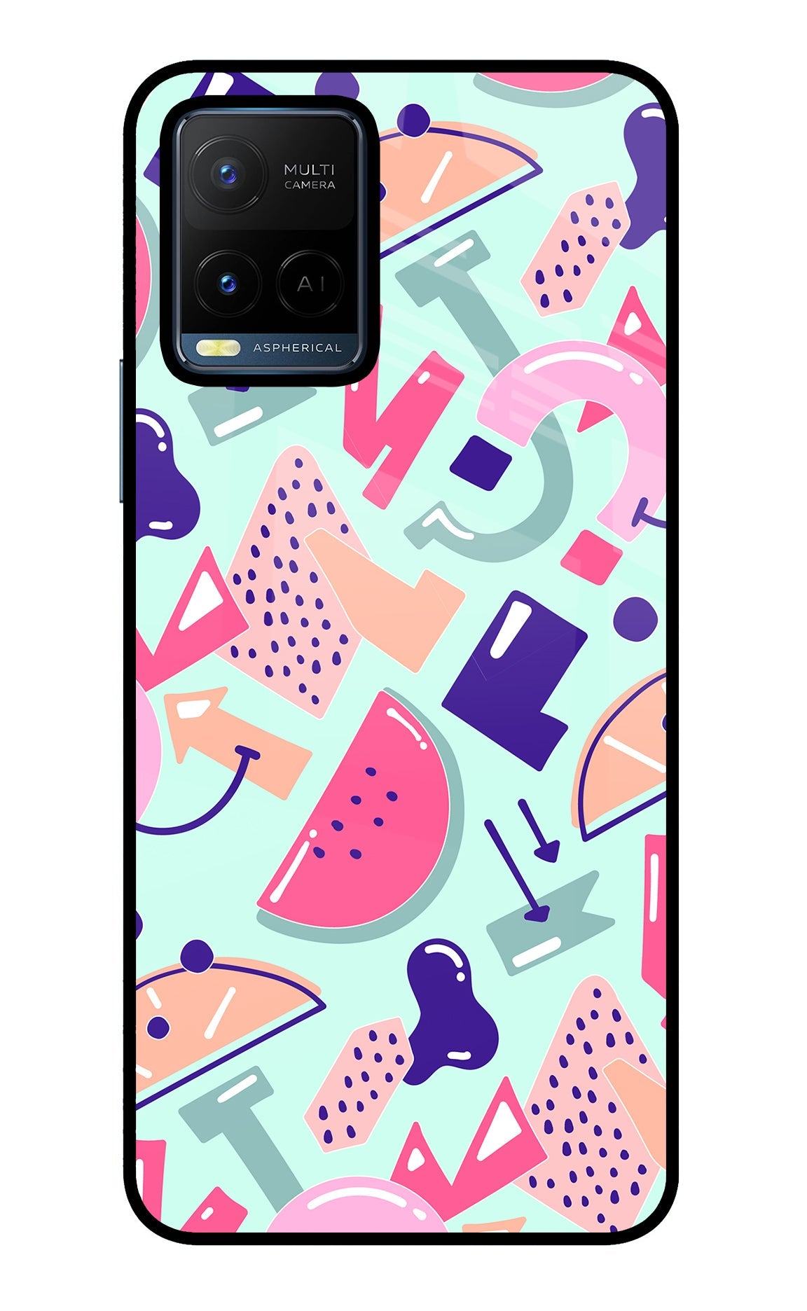 Doodle Pattern Vivo Y21/Y21s/Y33s Back Cover