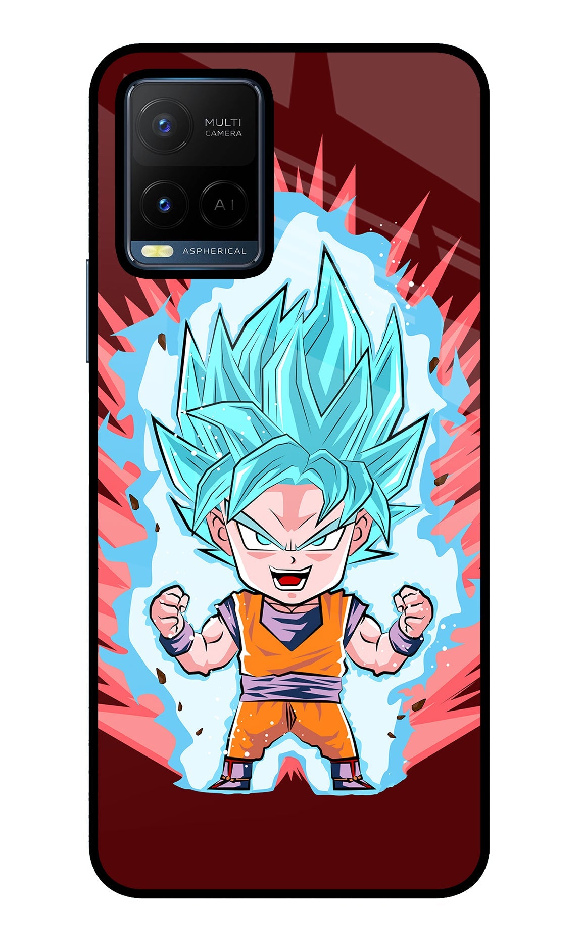 Goku Little Vivo Y21/Y21s/Y33s Back Cover