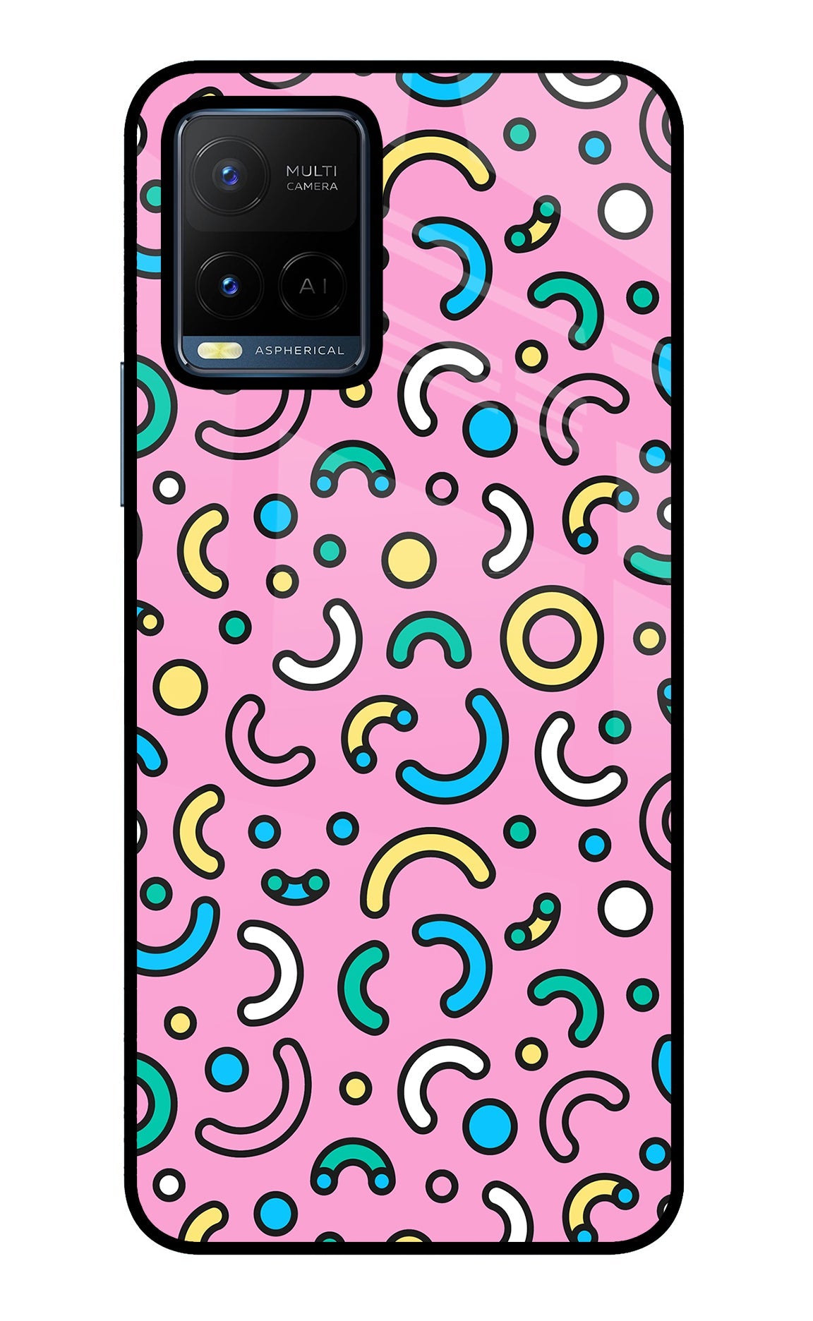 Memphis Design Vivo Y21/Y21s/Y33s Back Cover