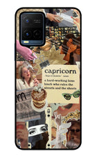Capricorn Zodiac Vivo Y21/Y21s/Y33s Glass Case