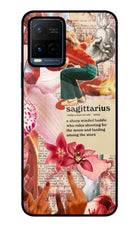 Sagittarius Zodiac Vivo Y21/Y21s/Y33s Glass Case