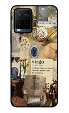 Virgo Zodiac Vivo Y21/Y21s/Y33s Glass Case