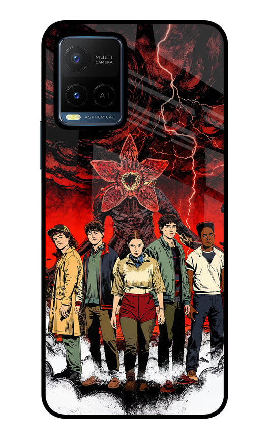 Ordinary Things Characters Vivo Y21/Y21s/Y33s Glass Case