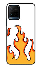 Fired Up – White Vivo Y21/Y21s/Y33s Glass Case