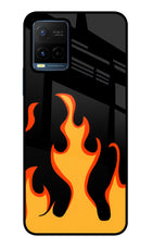 Fired Up – Black Vivo Y21/Y21s/Y33s Glass Case