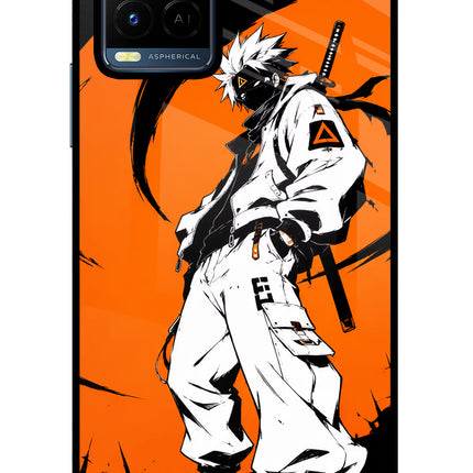 Street Samurai  Vivo Y21/Y21s/Y33s Glass Case