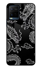Twin Dragons Vivo Y21/Y21s/Y33s Glass Case