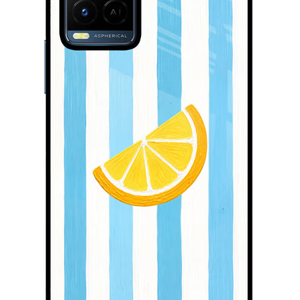 Summer Lemon Vivo Y21/Y21s/Y33s Glass Case