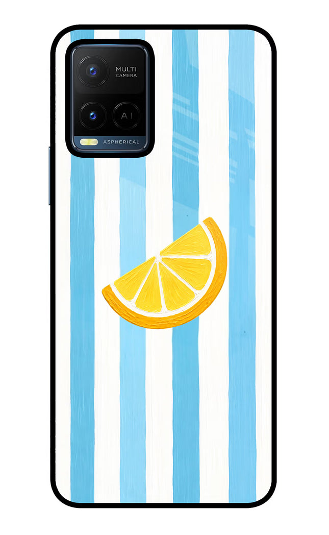 Summer Lemon Vivo Y21/Y21s/Y33s Glass Case