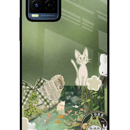 Aesthetic anime Vivo Y21/Y21s/Y33s Glass Case