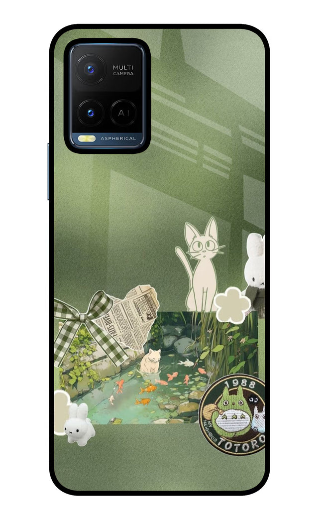 Aesthetic anime Vivo Y21/Y21s/Y33s Glass Case