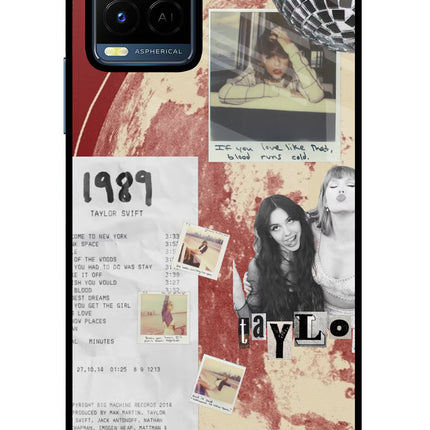 Taylor Swift Vivo Y21/Y21s/Y33s Glass Case