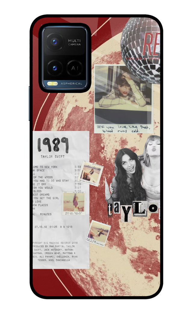Taylor Swift Vivo Y21/Y21s/Y33s Glass Case
