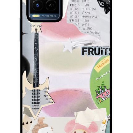 Softcore case Vivo Y21/Y21s/Y33s Glass Case