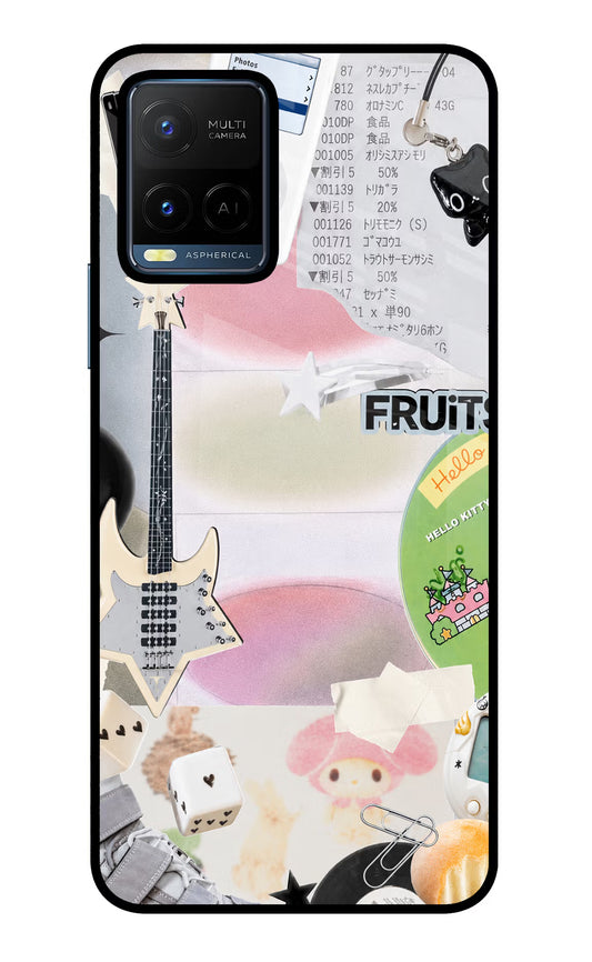 Softcore case Vivo Y21/Y21s/Y33s Glass Case